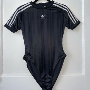 Adidas Women’s Bodysuit 3-stripe logo Size XS